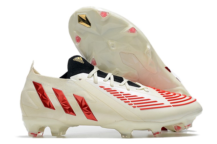 Adidas Predator Edge.1 Low FG - rouge